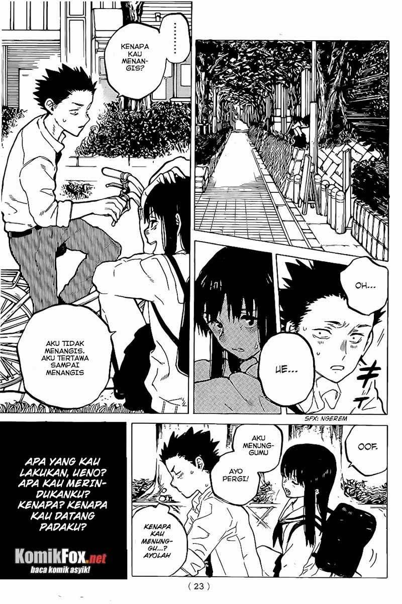 Koe no Katachi Chapter 21